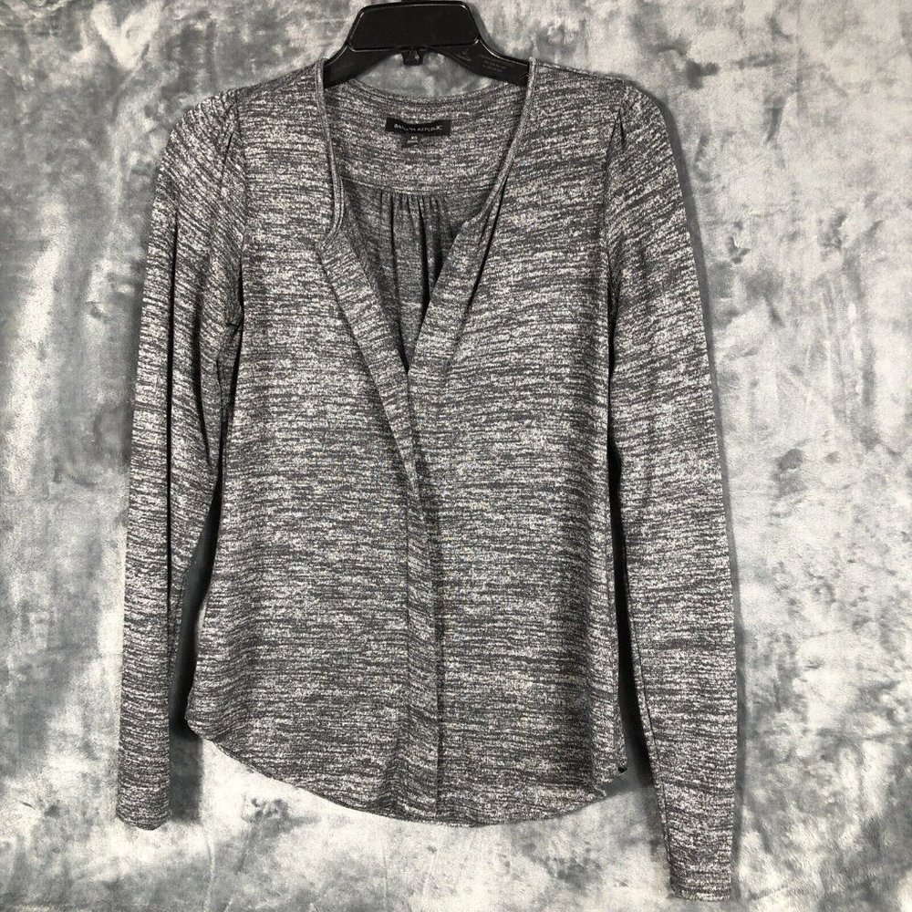 BANANA REPUBLIC Women's Sweater Pullover Extra Small Gray Long Sleeve XS - Picture 1 of 14